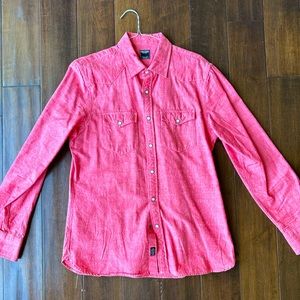 Todd Snyder Pink Western Shirt